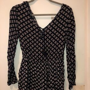 American Eagle Floral Romper
